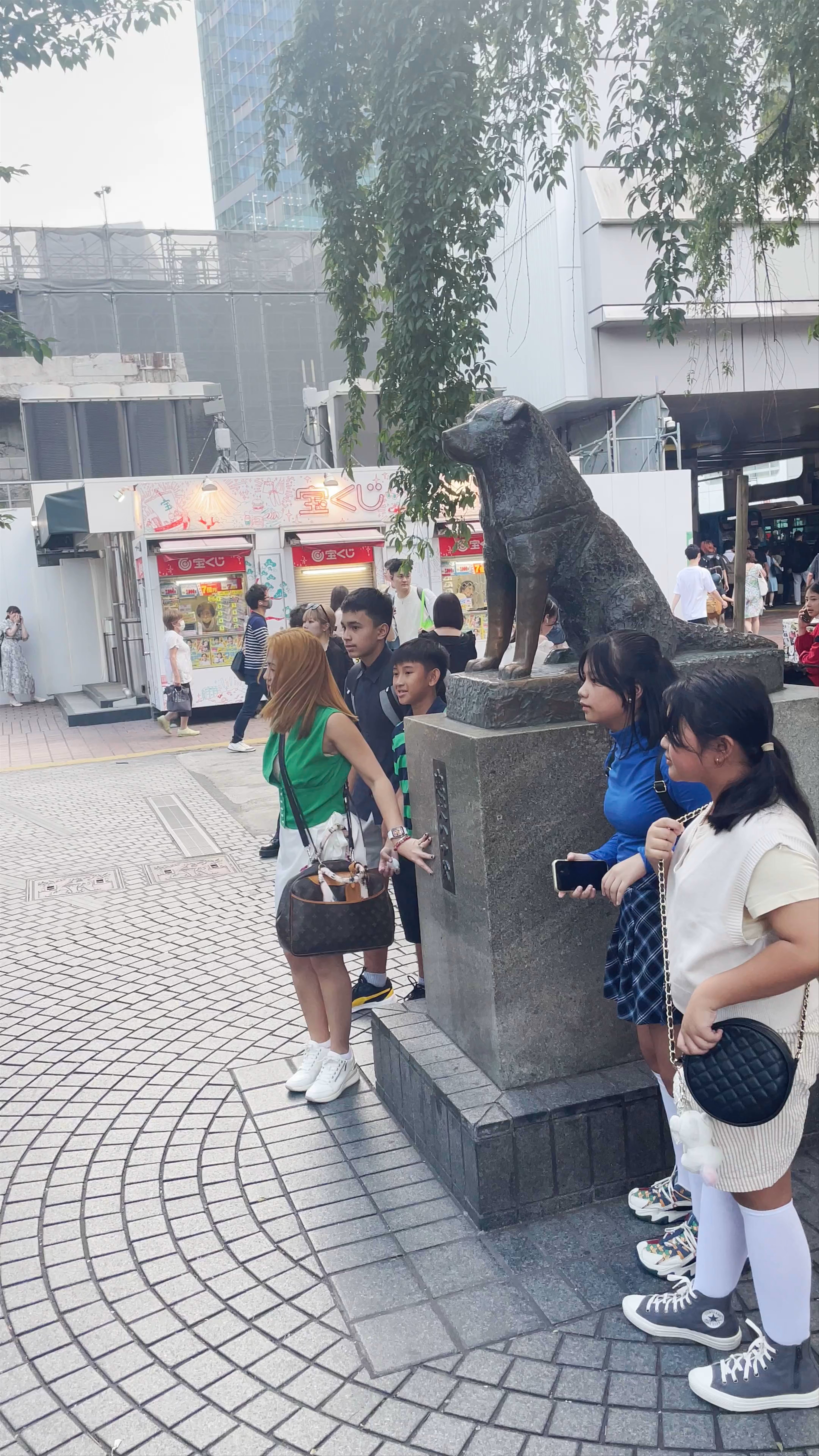 Hachikō Memorial Statue