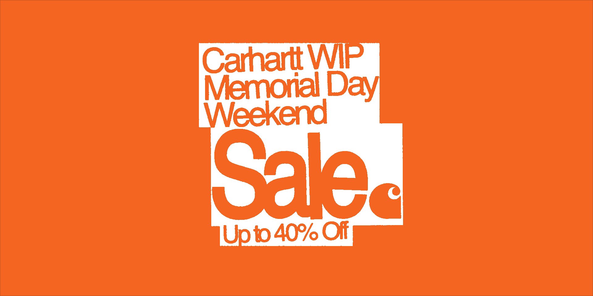 Memorial Day Sale