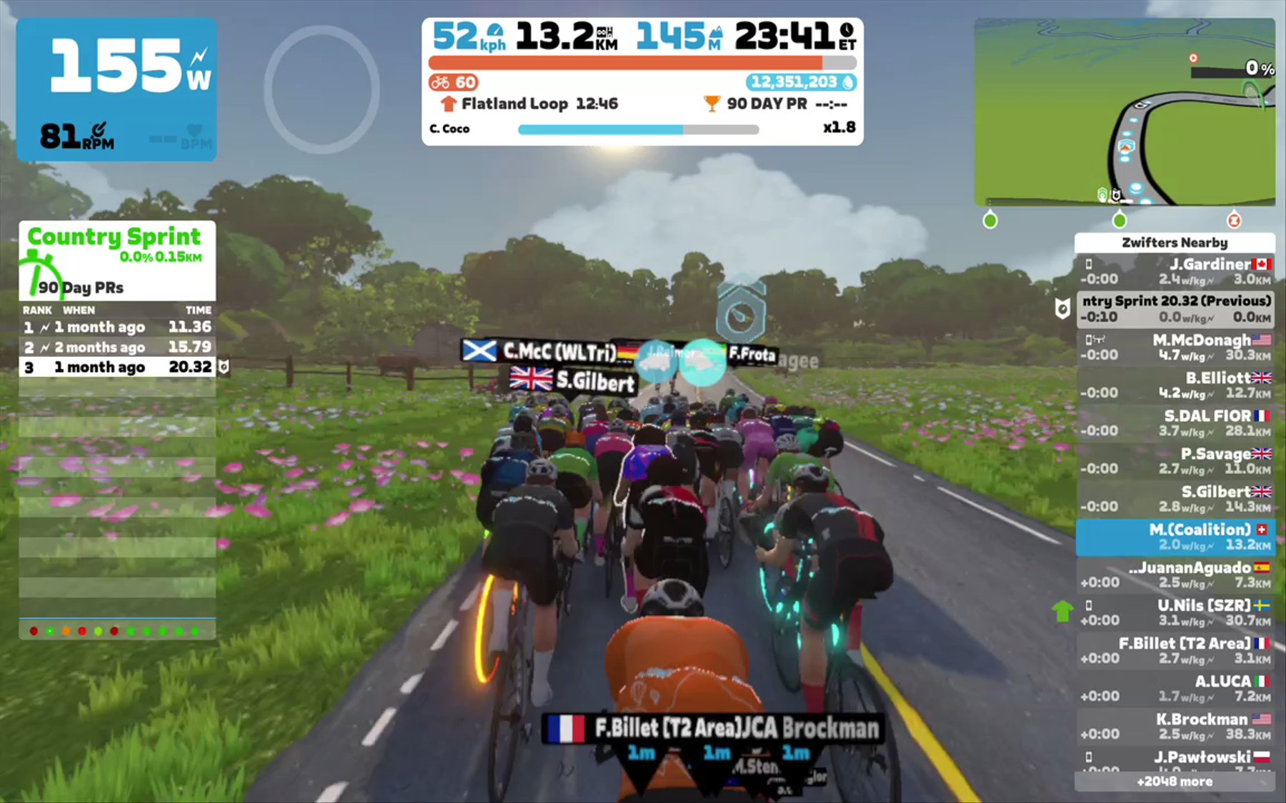 Zwift - Pacer Group Ride: Country to Coastal in Makuri Islands with Coco