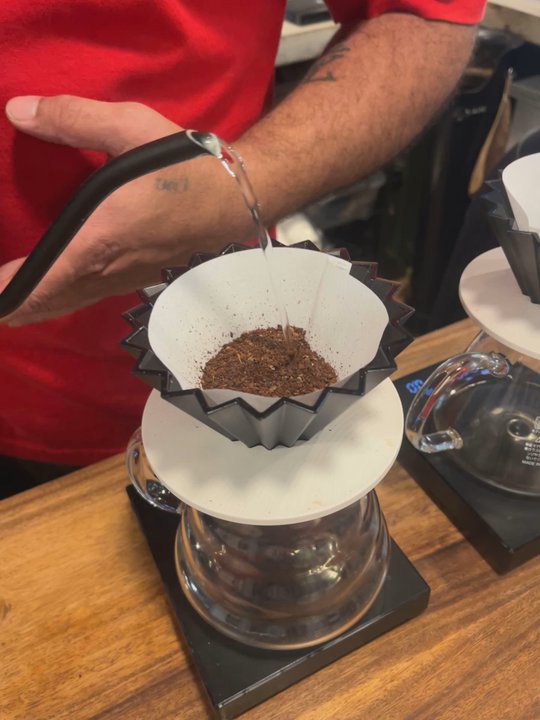 Drip Studio - Here's the Pour Over! - Coffee & Tea Near Me - Honolulu, Hawaii