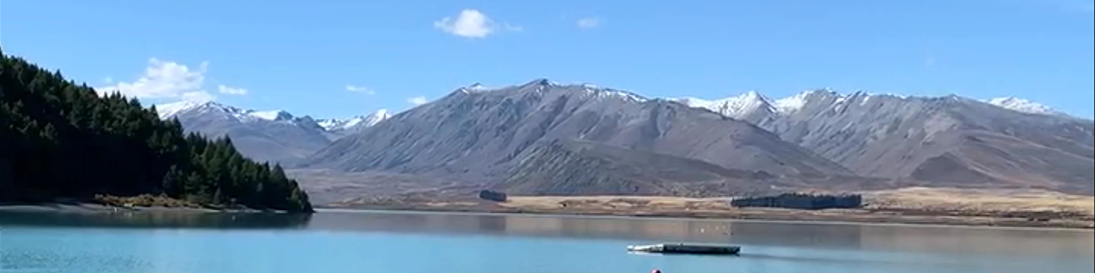 Lake Tekapo in fall