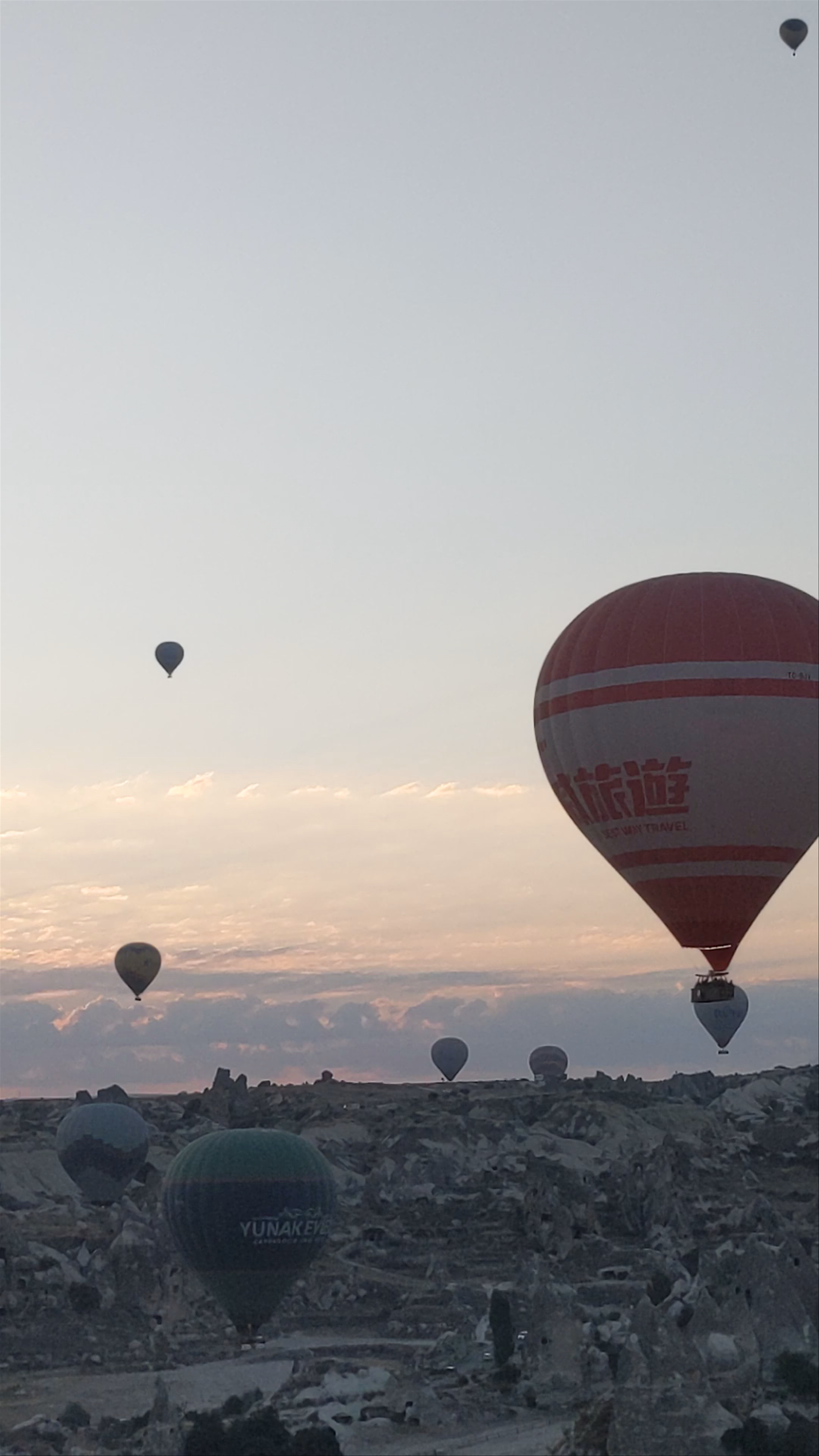 Sunset Hot Air Balloon Flight over Göreme, Cappadocia