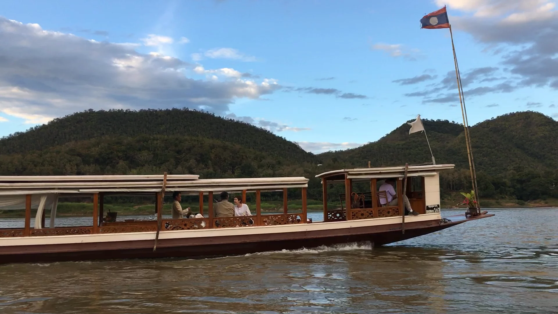 Cruising along the river observing local life was one of our favourites