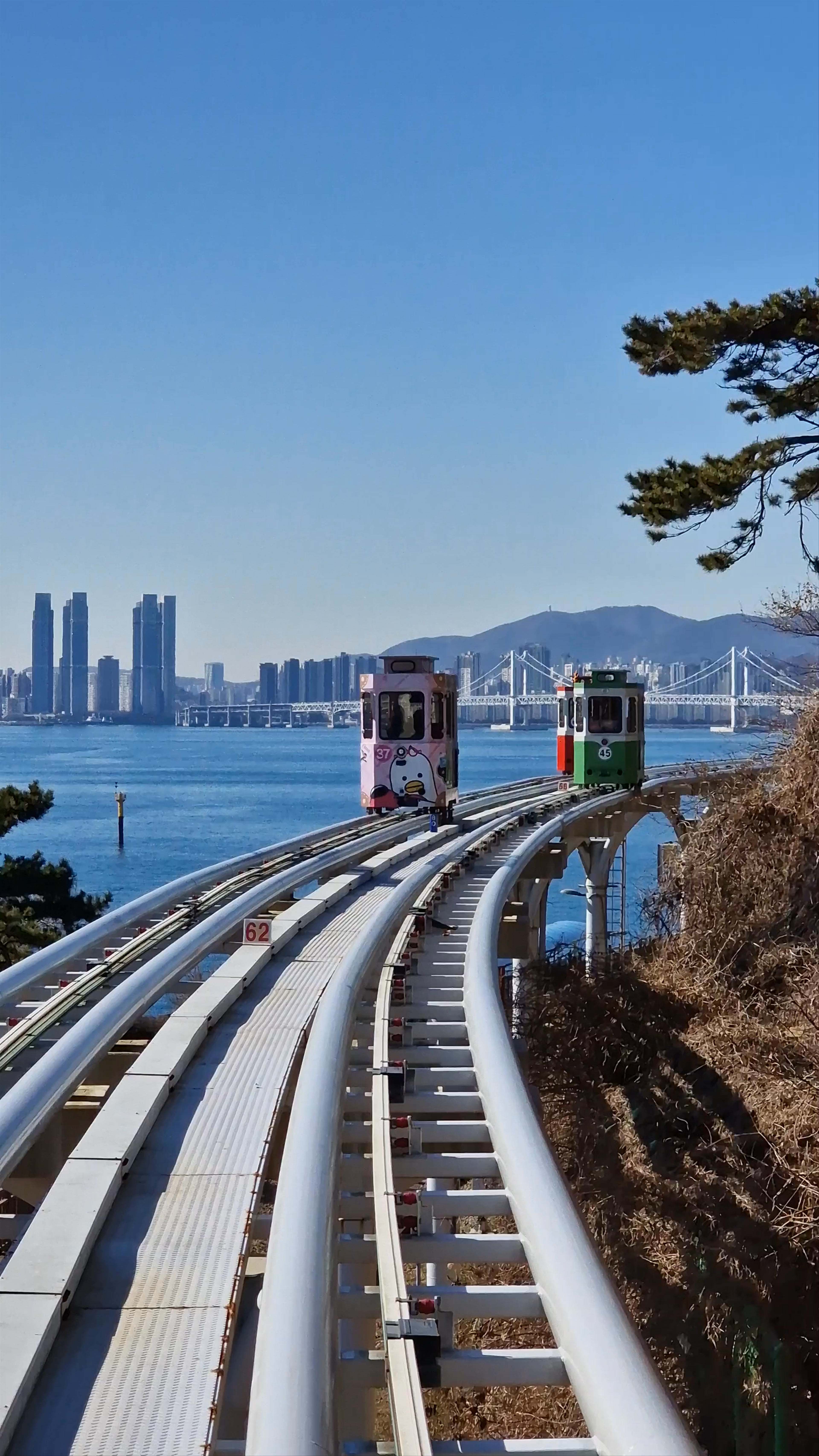 Haeundae Blueline Park: Scenic Monorail Ride in Busan