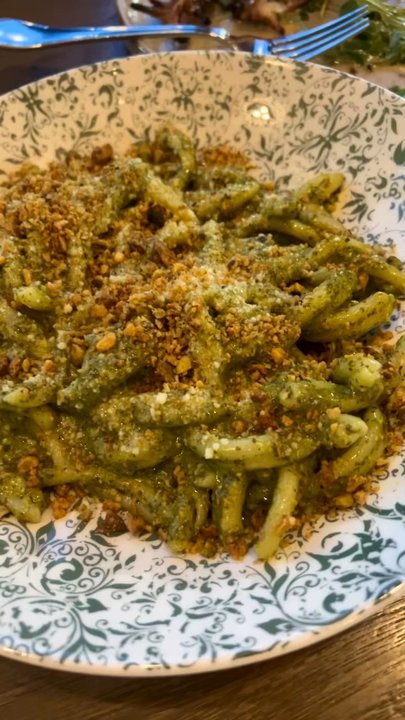 Lucia Rose - Pistachio pesto and spicy rigatoni - Italian Near Me - Addison, Illinois