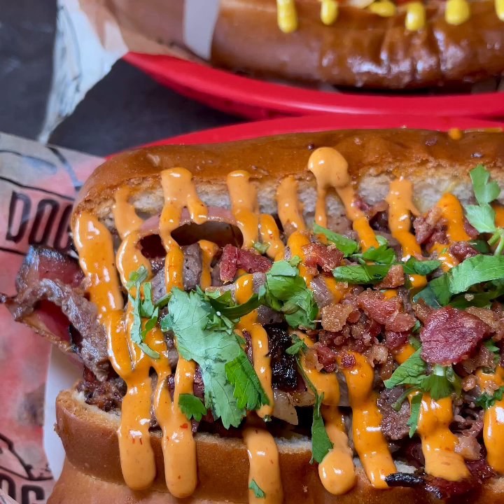 Dirt Dog - IG @ FoodandPooch - Hot Dogs Near Me - Long Beach, California