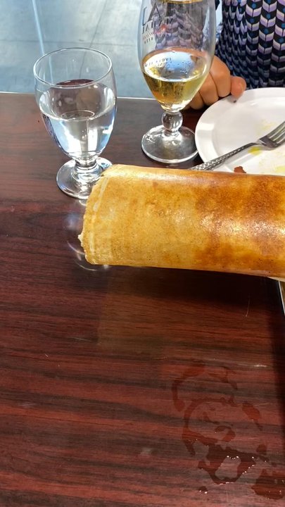 Annapurna Grill - 4 foot dosa!!!!!!! - Indian Near Me - Pasadena, California
