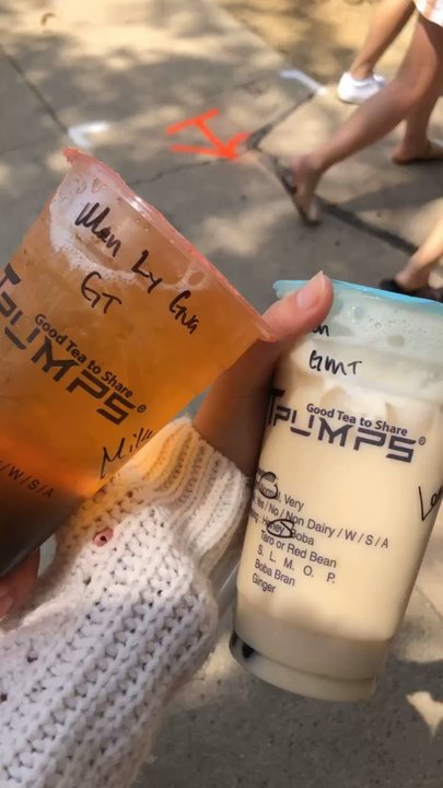 Tpumps - Pasadena - Honey green milk tea & mango passion fruit guava both w/honey boba so good!!!!! - Bubble Tea Near Me - Pasadena, California