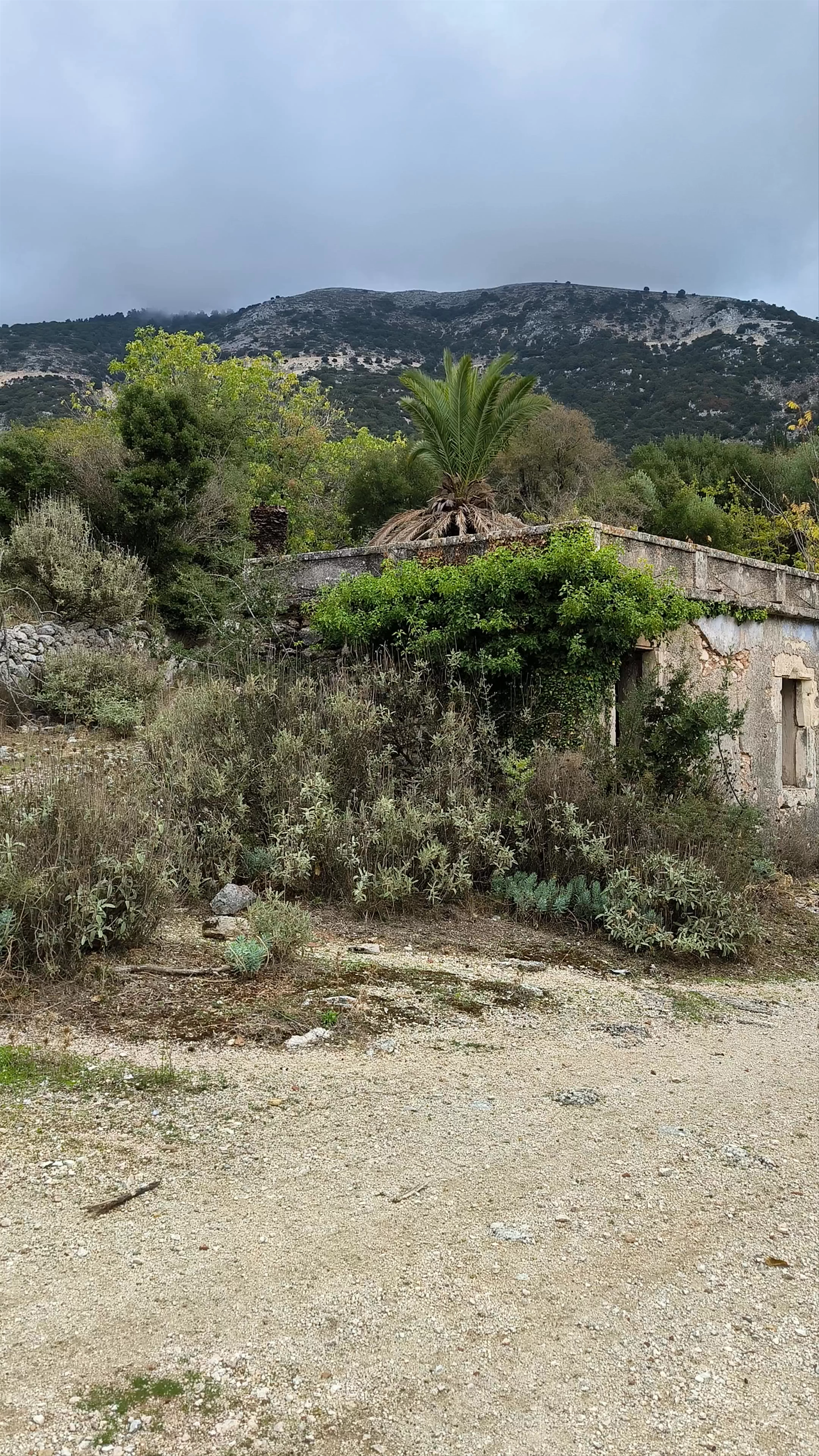 Old Valsamata Cemetery Ruins