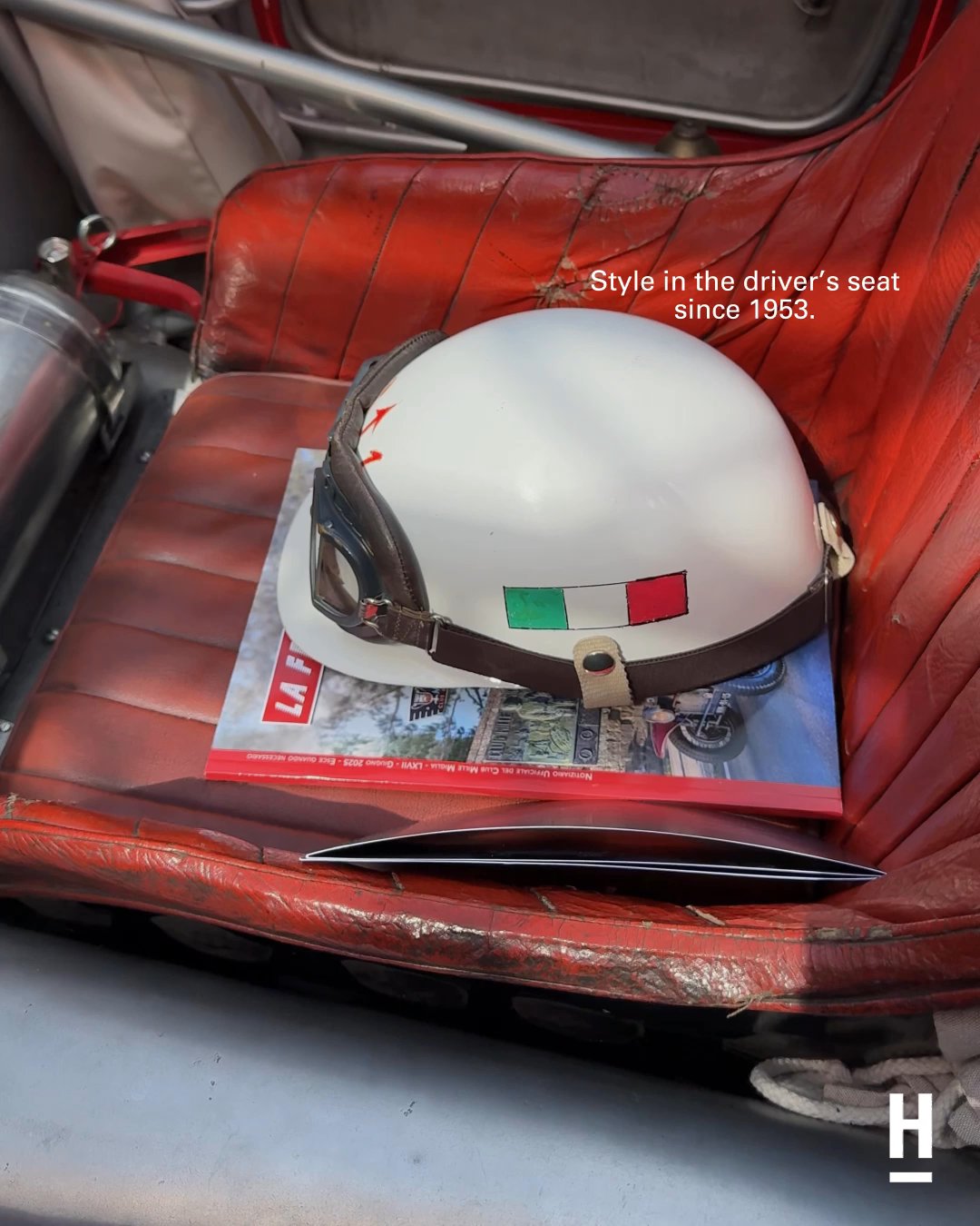 Highsnobiety in italy with Maserati for Millie Miglia