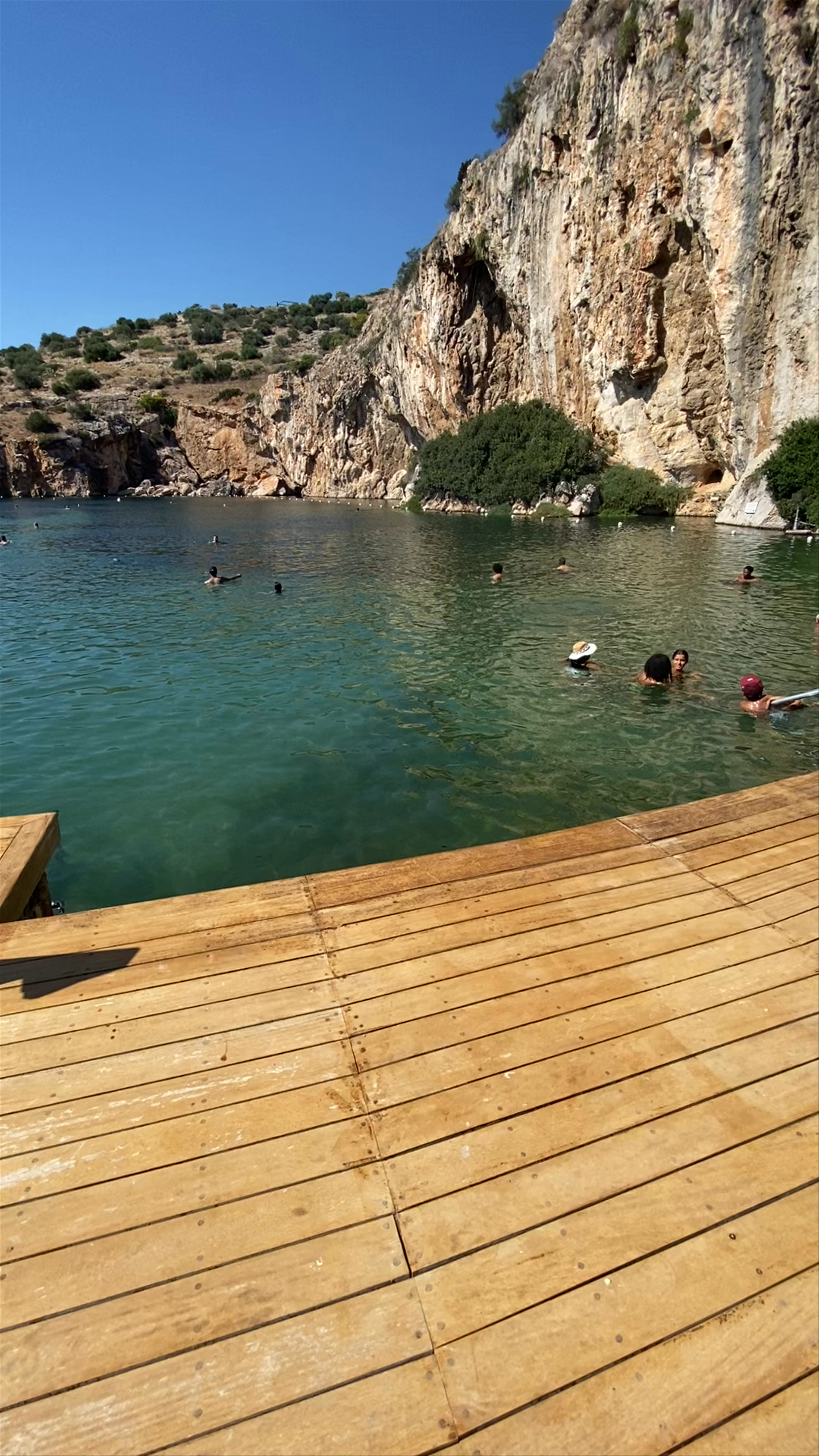 Lake Vouliagmeni: Serene Thermal Waters in Vouliagmeni, Greece