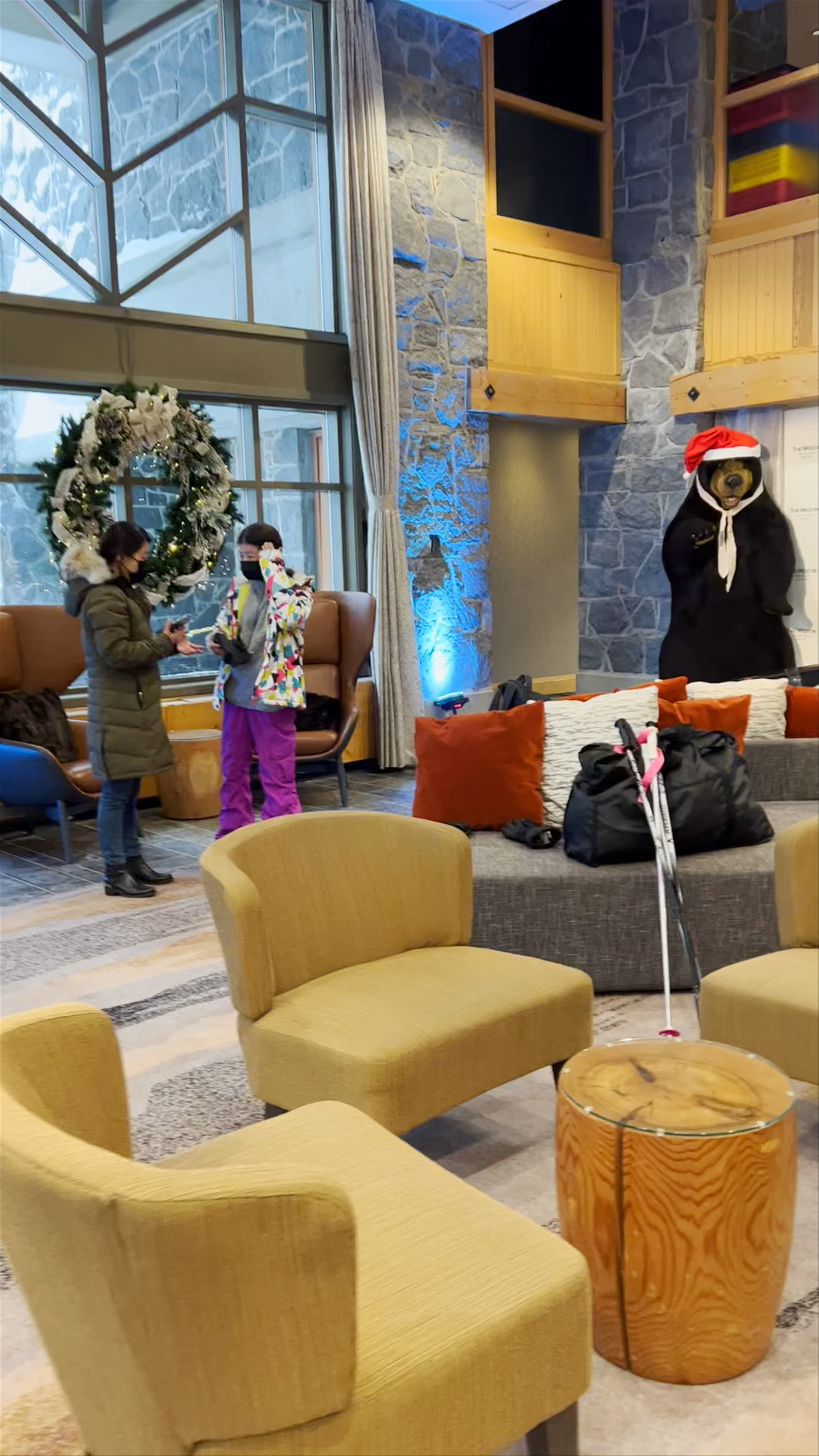 Cozy Winter Lodge Atmosphere at The Westin Resort & Spa Whistler