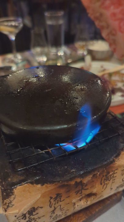 Iza Whiskey & Eats - A5 Wagyu Ishiyaki. $60. - Sushi Bars Near Me - Carrboro, North Carolina