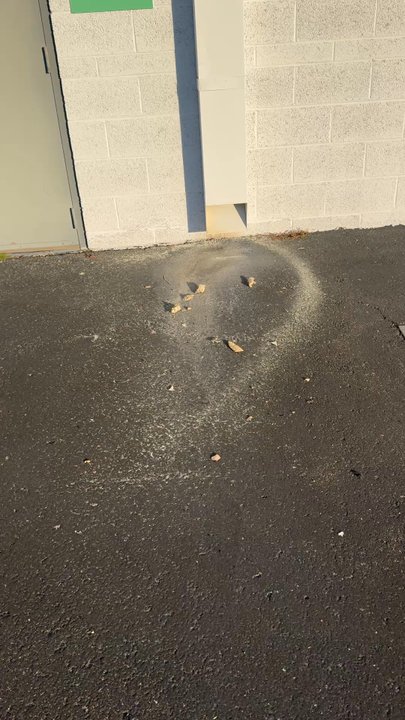 Five Guys Roofing - Using a leaf blower instead of sweeping is lazy--and they didn't even tell anyone to move their cars. - Roofing Near Me - Gilbert, Arizona