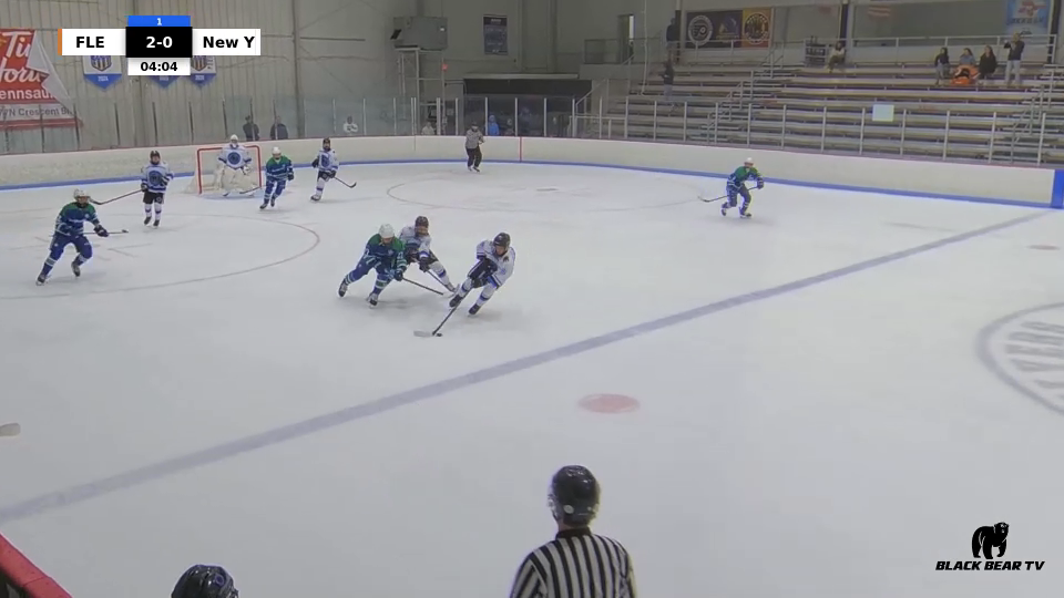 Leon Ritschard's Backhand SH Goal | Black Bear Academy 15U AAA