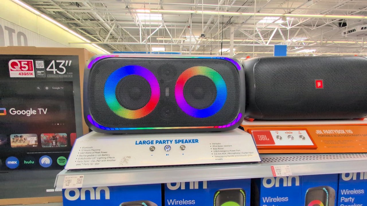 Walmart Supercenter - Loud Portable Bluetooth Speaker - Grocery Near Me - Katy, Texas