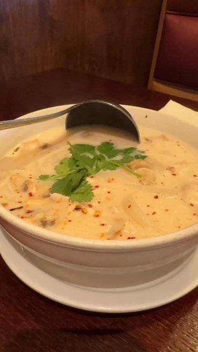 Ayothaya - Frederickson - 11/11/25 Tom Kha with chicken - Thai Near Me - Puyallup, Washington