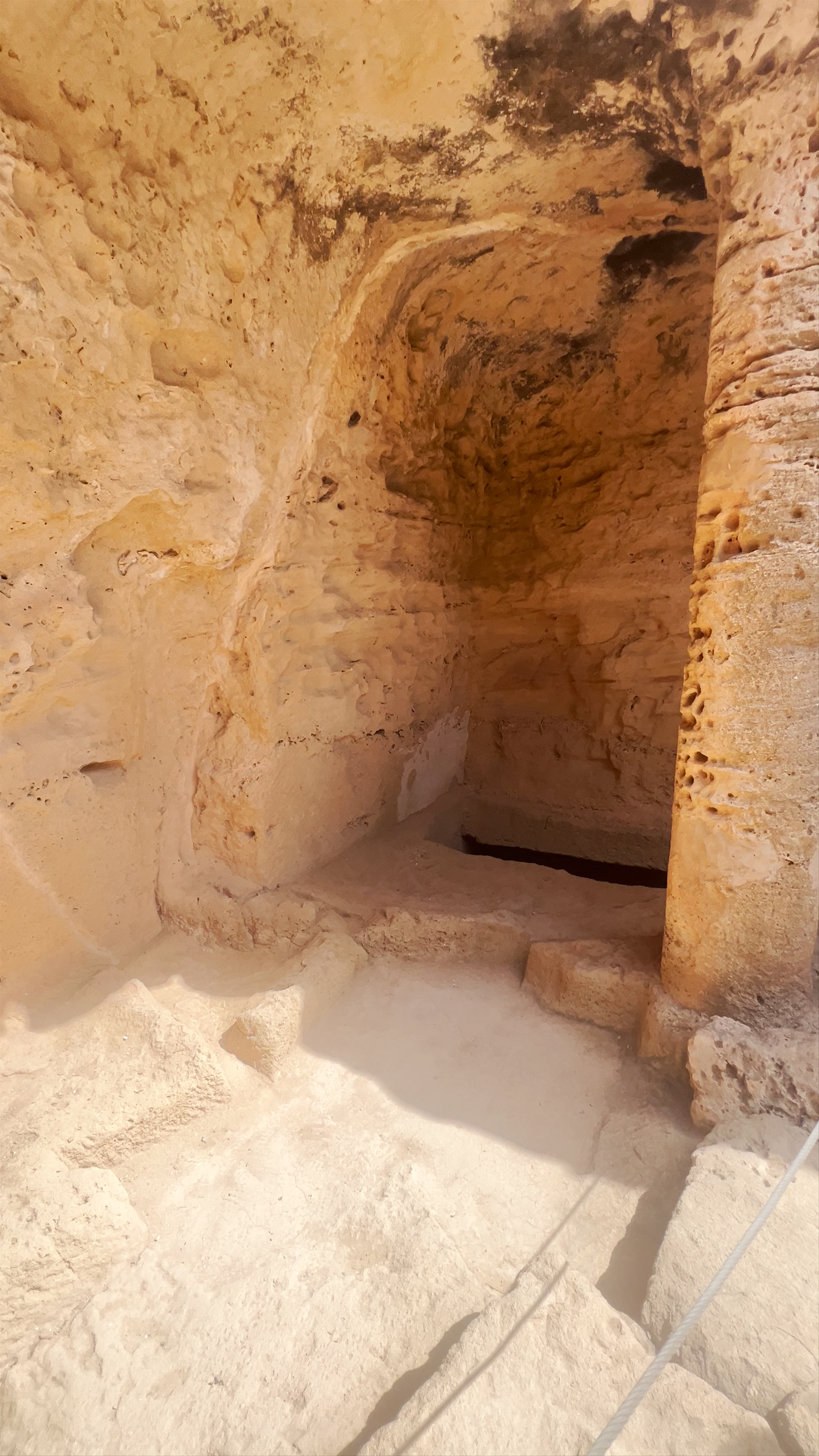 Ancient Tomb 4 Exploration at the Coastal Broadwalk, Pafos