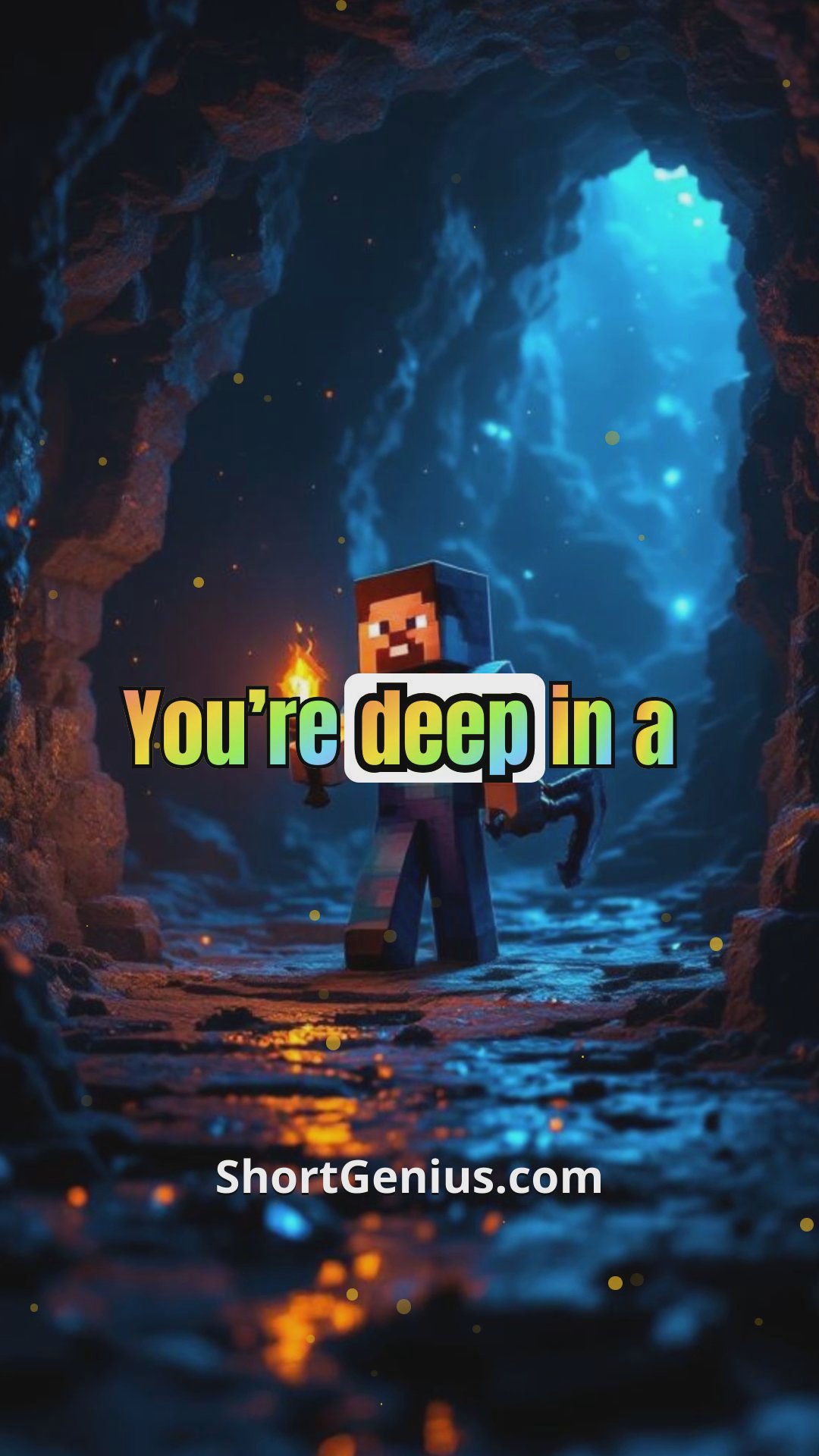 Terrifying Discovery: Mining for Diamonds Gone Wrong in Minecraft