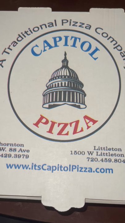 Capitol Pizza - 10" Capitol Favorite - Pizza Near Me - Thornton, Colorado