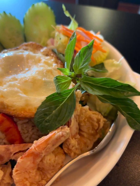 Sweet Basil Thai - Green curry fried rice - Thai Near Me - Berkeley, California