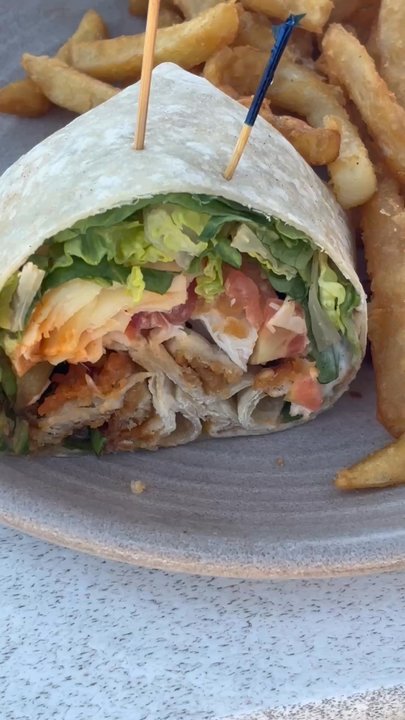 Kokomo's Restaurant - Buffalo Chicken Wrap - Seafood Near Me - Old Lyme, Connecticut