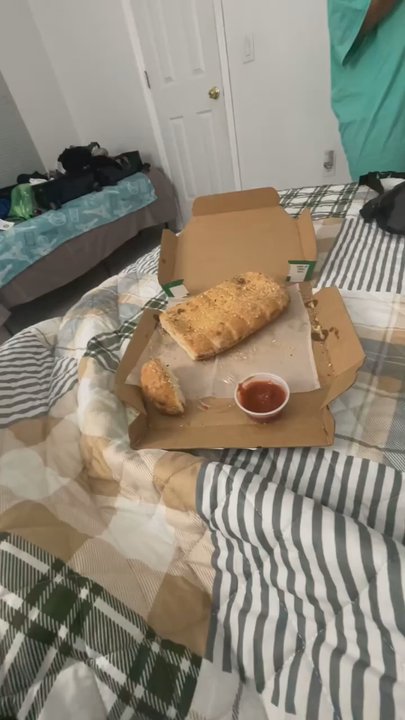 Marco's Pizza - we got Breadsticks with the Pizza Sauce Dipping Cup and a Build Your Own pizza - Pizza Near Me - Orange City, Florida