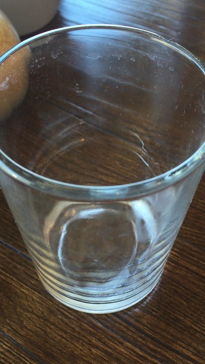 First Watch - My first time here. And this is what I see nasty glass !!! - American Near Me - Raleigh, North Carolina