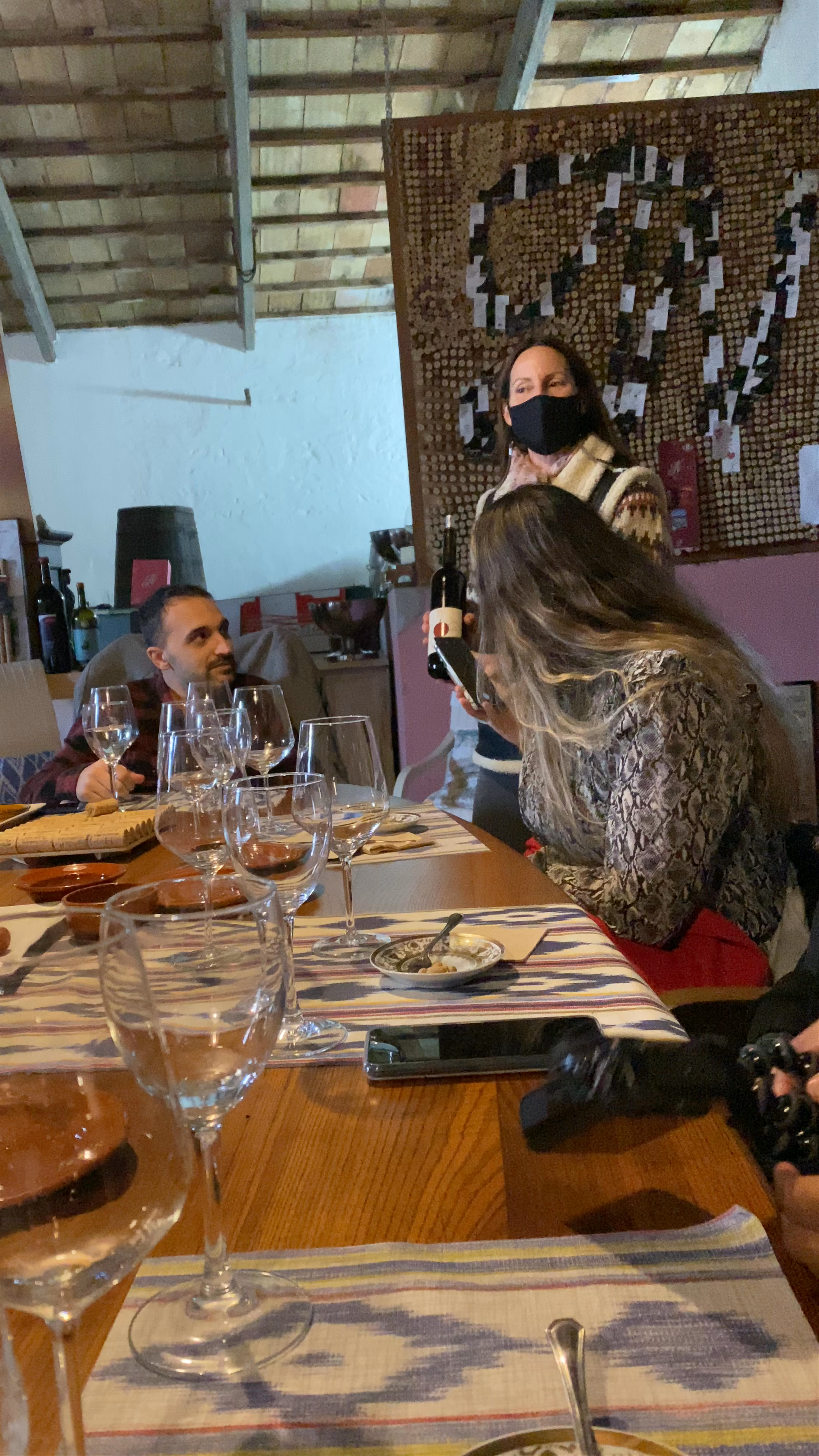 Vins Nadal wine tasting