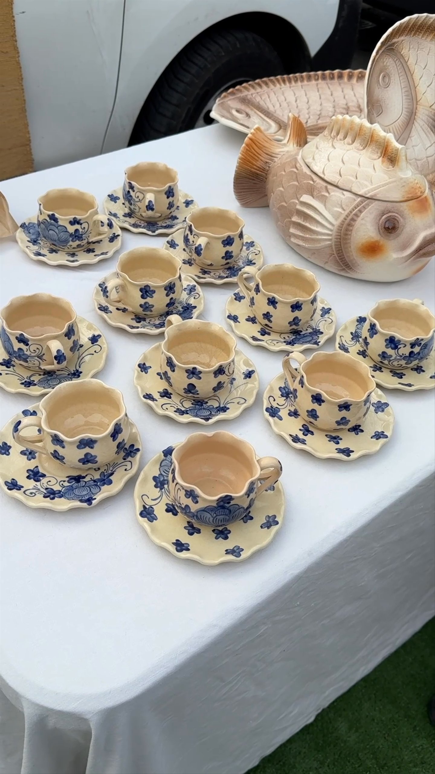 Louis Sicard Tea Cups