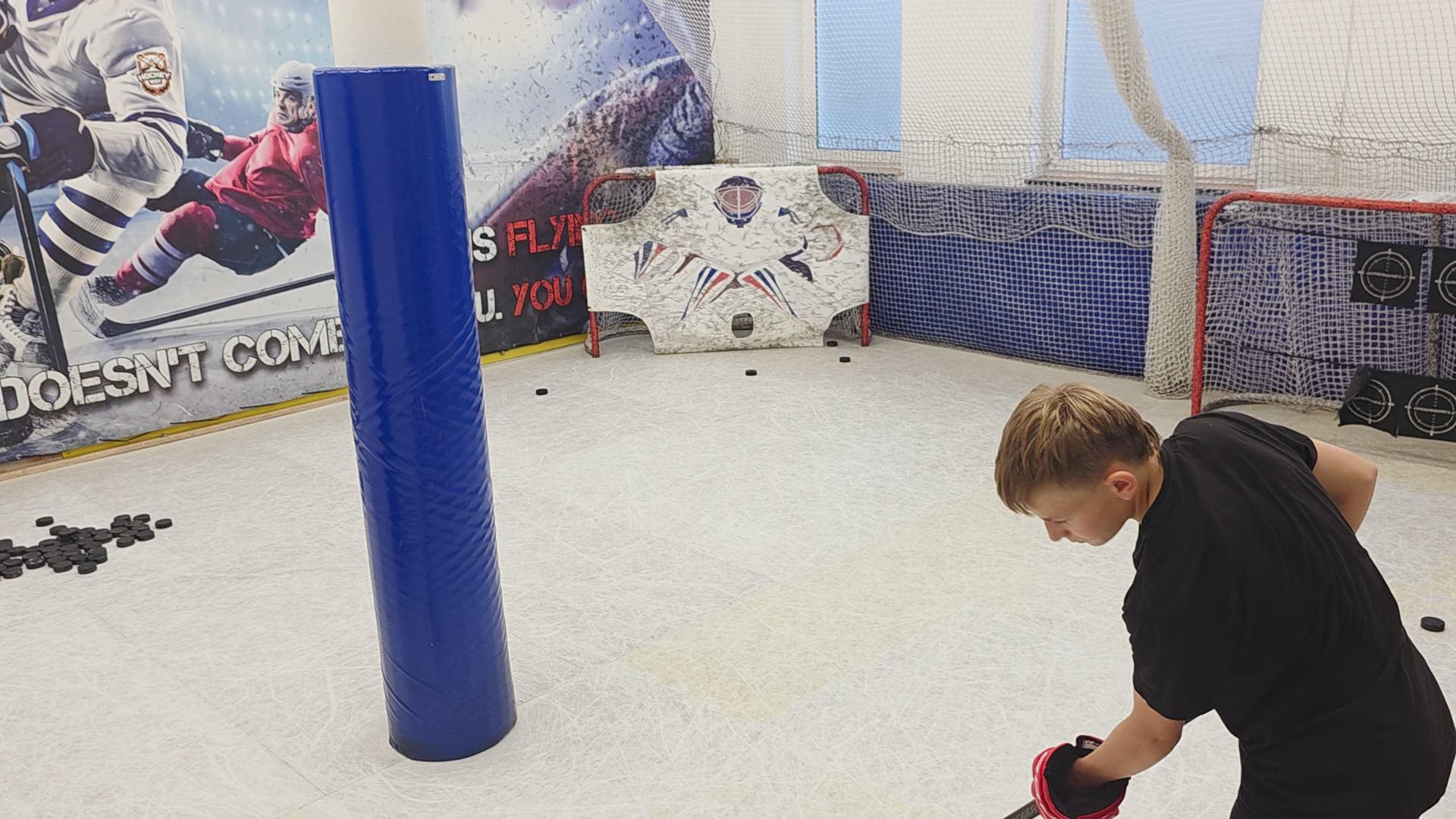 Vojtěch Nezbeda's Off-Ice Training Fedulov hockey center