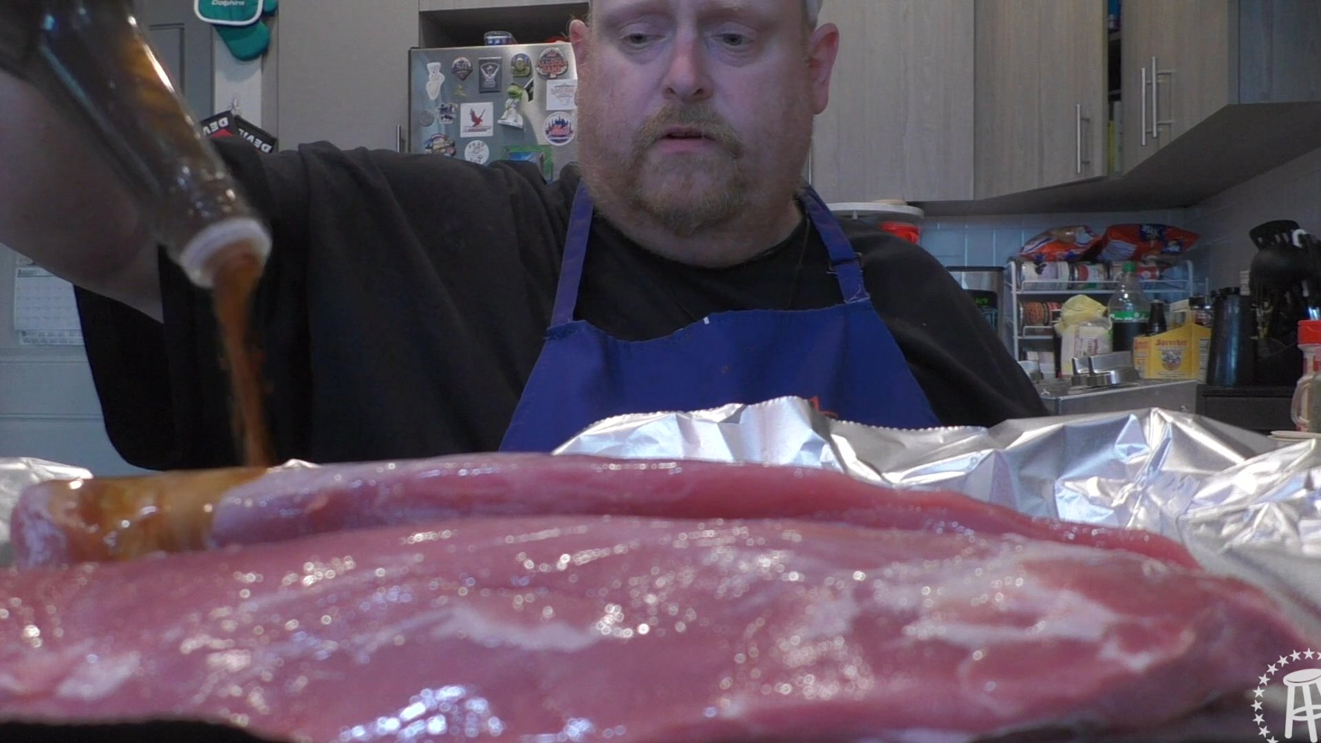 Tank Cooks Roasted Pork Loin