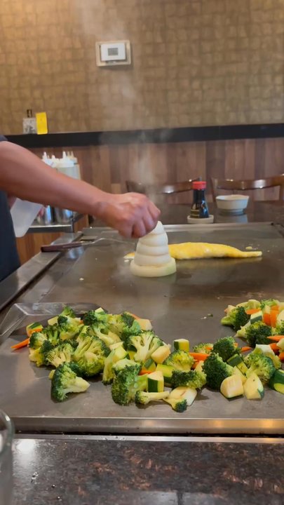 Sakura Home Restaurant - Onion volcano - Japanese Near Me - Rochester, New York