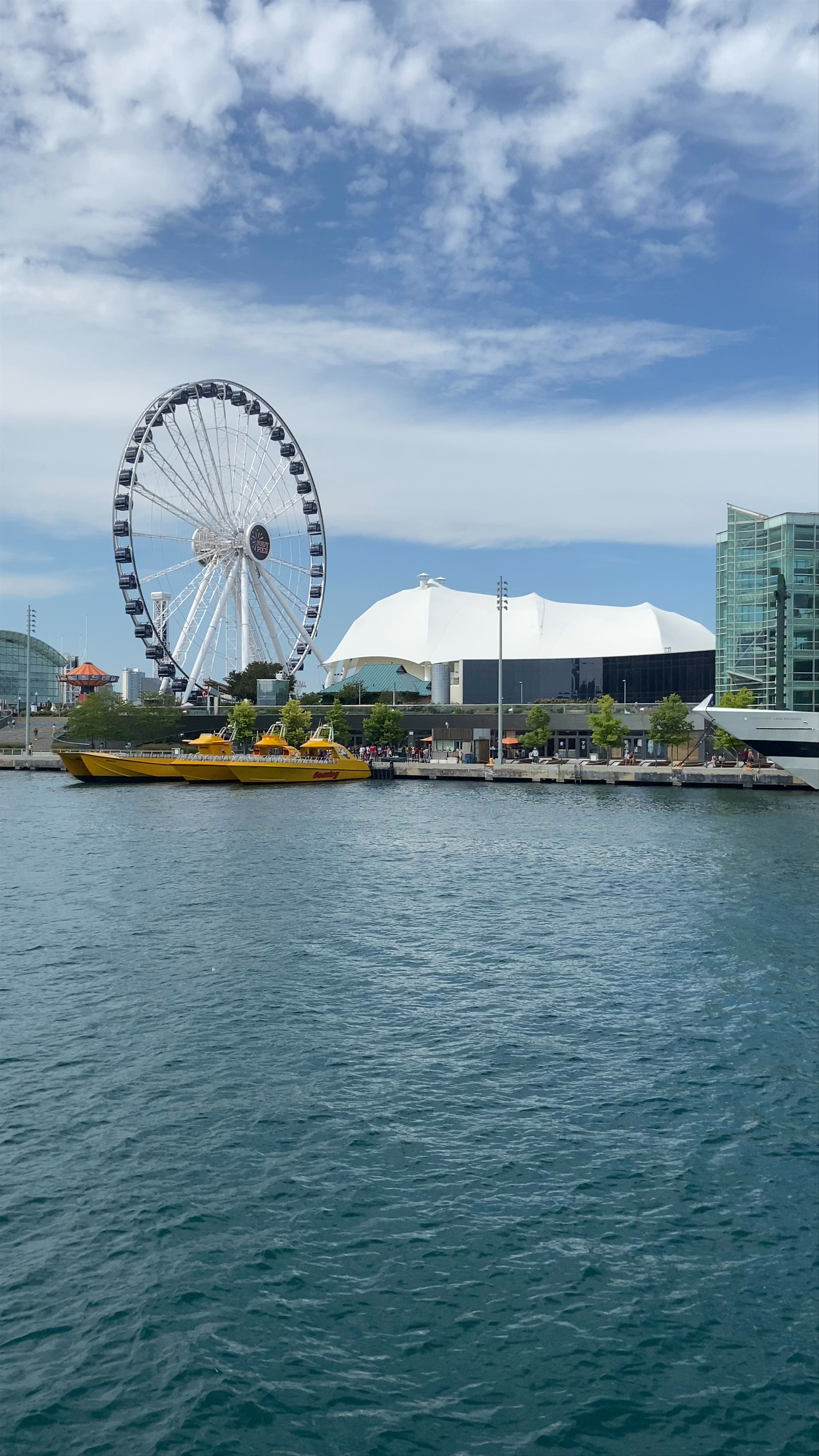 Outer Harbor Long Beach: Coastal Cityscape with Iconic Ferris Wheel