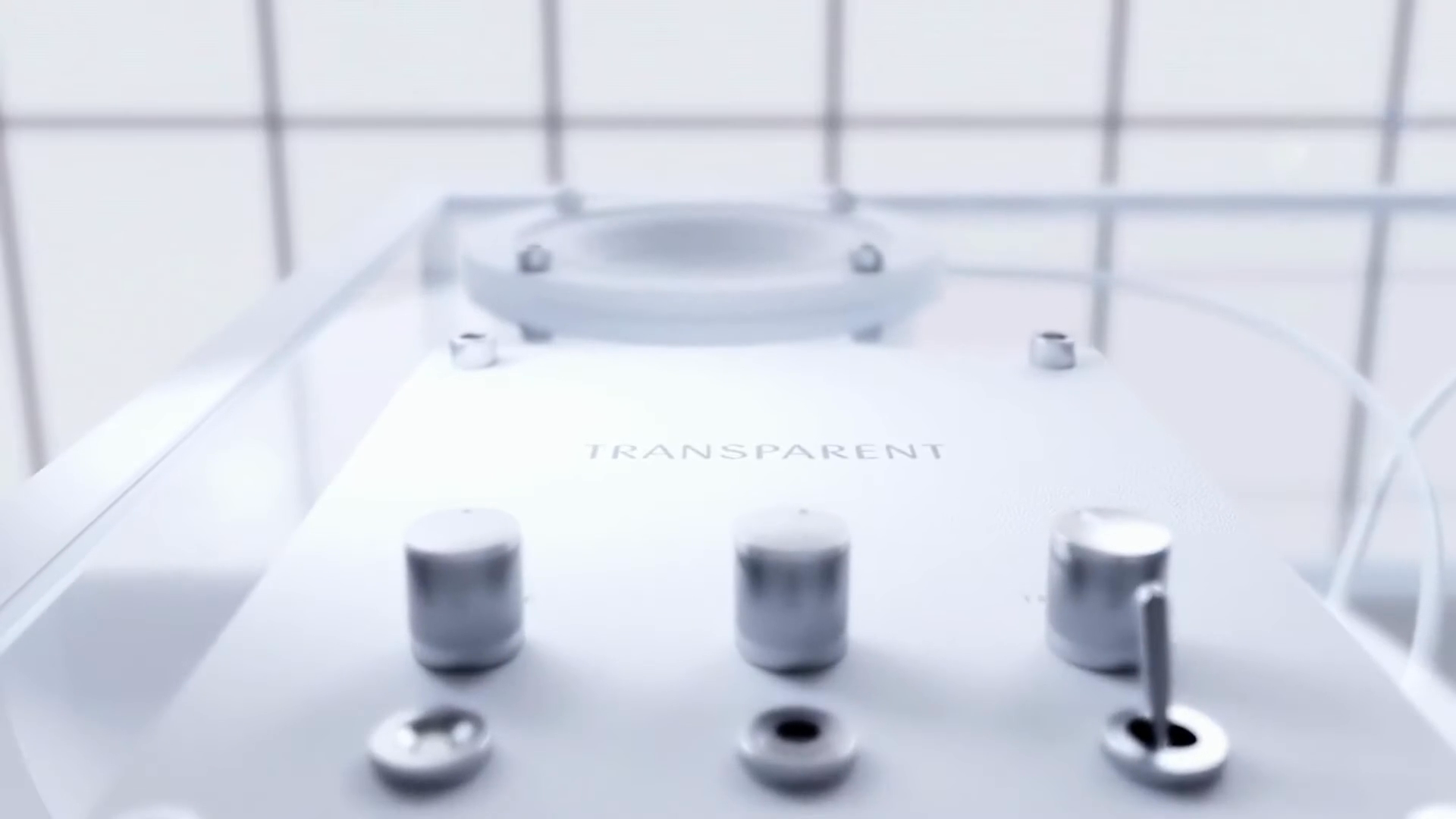 Transparent Speaker - White