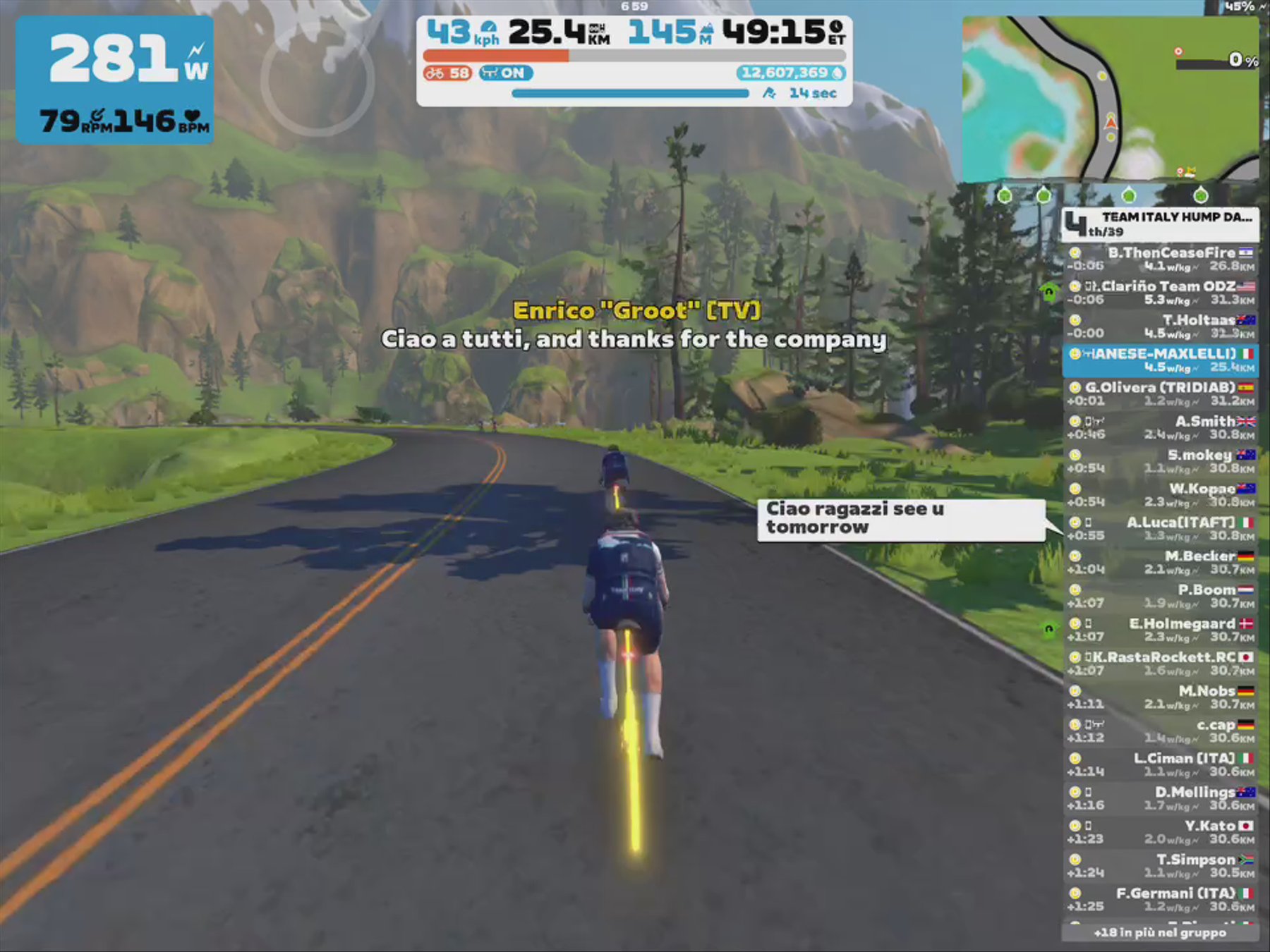 Zwift - Group Ride: TEAM ITALY HUMP DAY RECOVERY RIDE (D) on Coast Crusher in Watopia