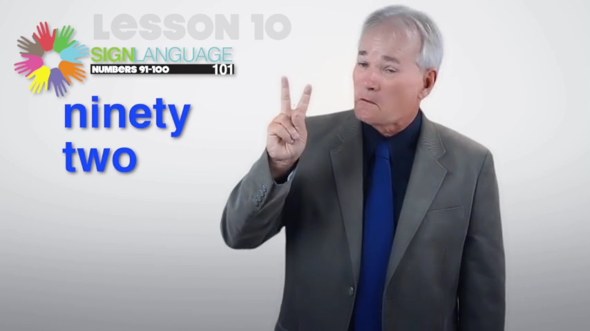 How to Sign Numbers 91-100 in ASL | Learn ASL Numbers 🤟