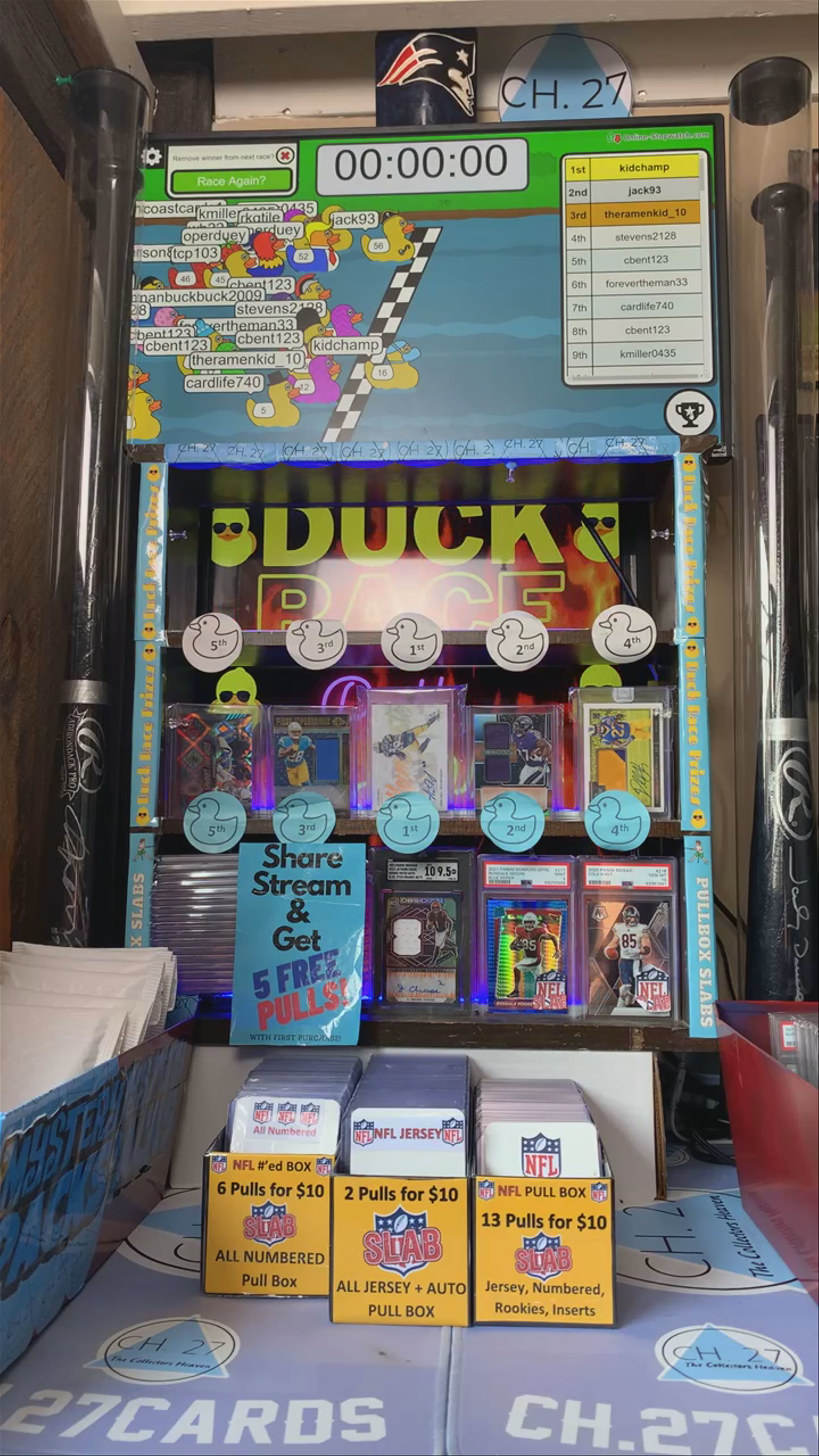 Blue duck race 7/11