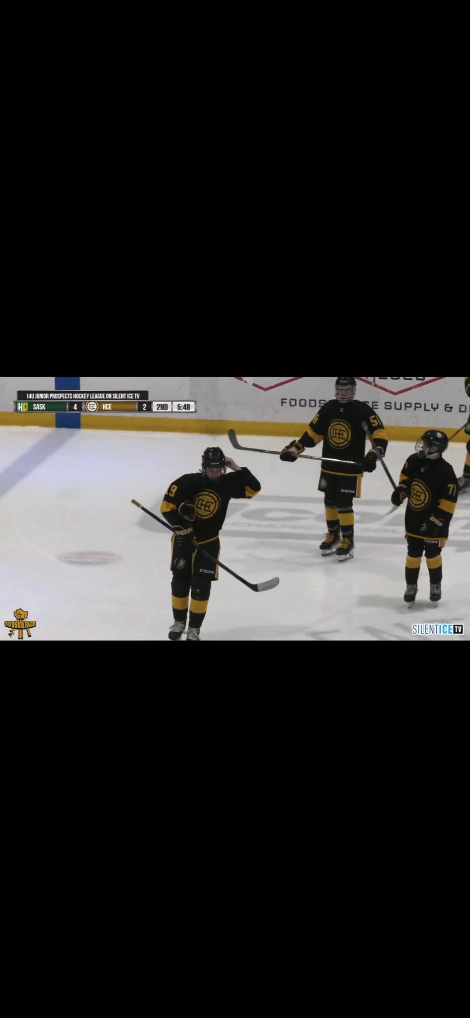 Parker Leonhardt's Game-Winning Rebound Finish | HC Edmonton U14 Highlights