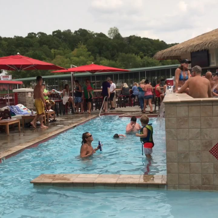 Redhead Lakeside Grill - Band and pool party makes for a really fun atmosphere - Pizza Near Me - Osage Beach, Missouri