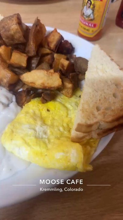 The Moose Cafe - This place was top notch! The food was amazing, almost licked the plate clean, service was phenomenal, will definitely be back - Cafes Near Me - Kremmling, Colorado