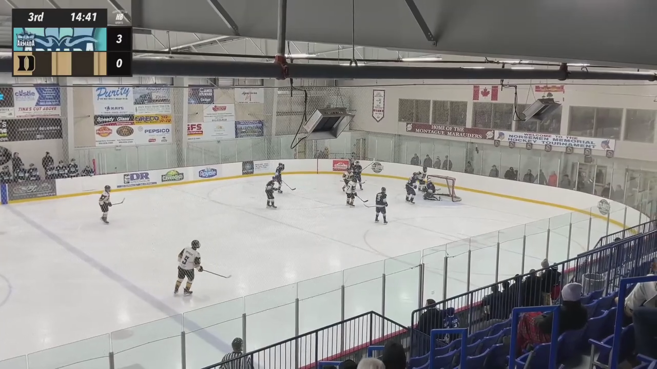 Alec Heughan-McLeod: Defensive Highlights & Key Saves U16AAA Basin Armada