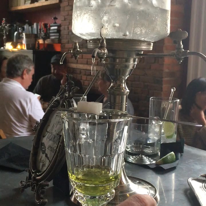 Bar Argos - Absinthe machine - Cocktail Bars Near Me - Ithaca, New York
