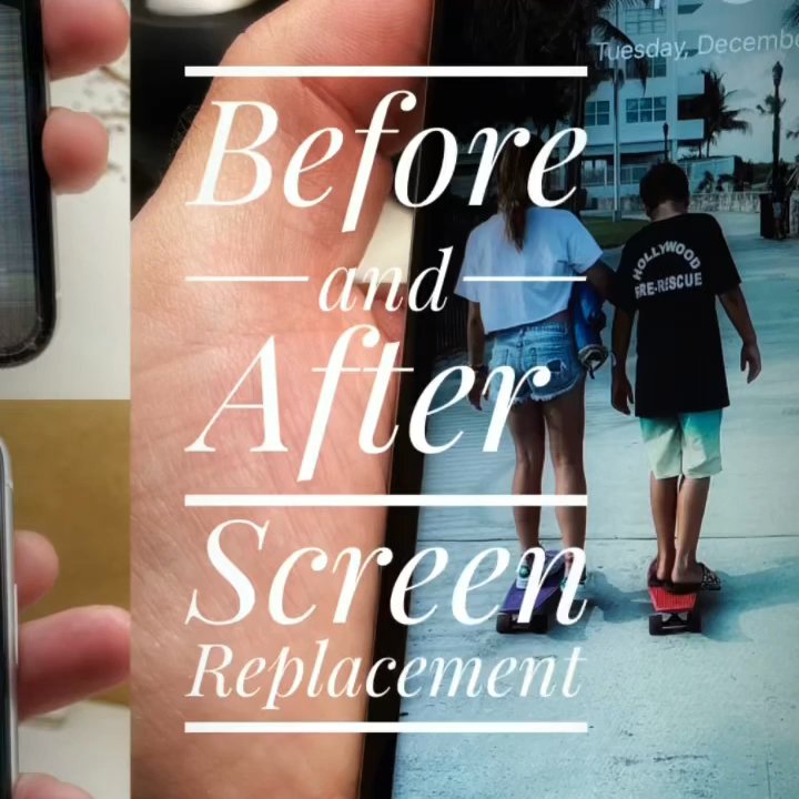 iPhone Repair Xpress - before and after - Mobile Phone Repair Near Me - Miami Beach, Florida
