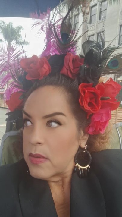 La Bella Salon - Dia de loq muertos hairpiece - Blow Dry/Out Services Near Me - Camarillo, California