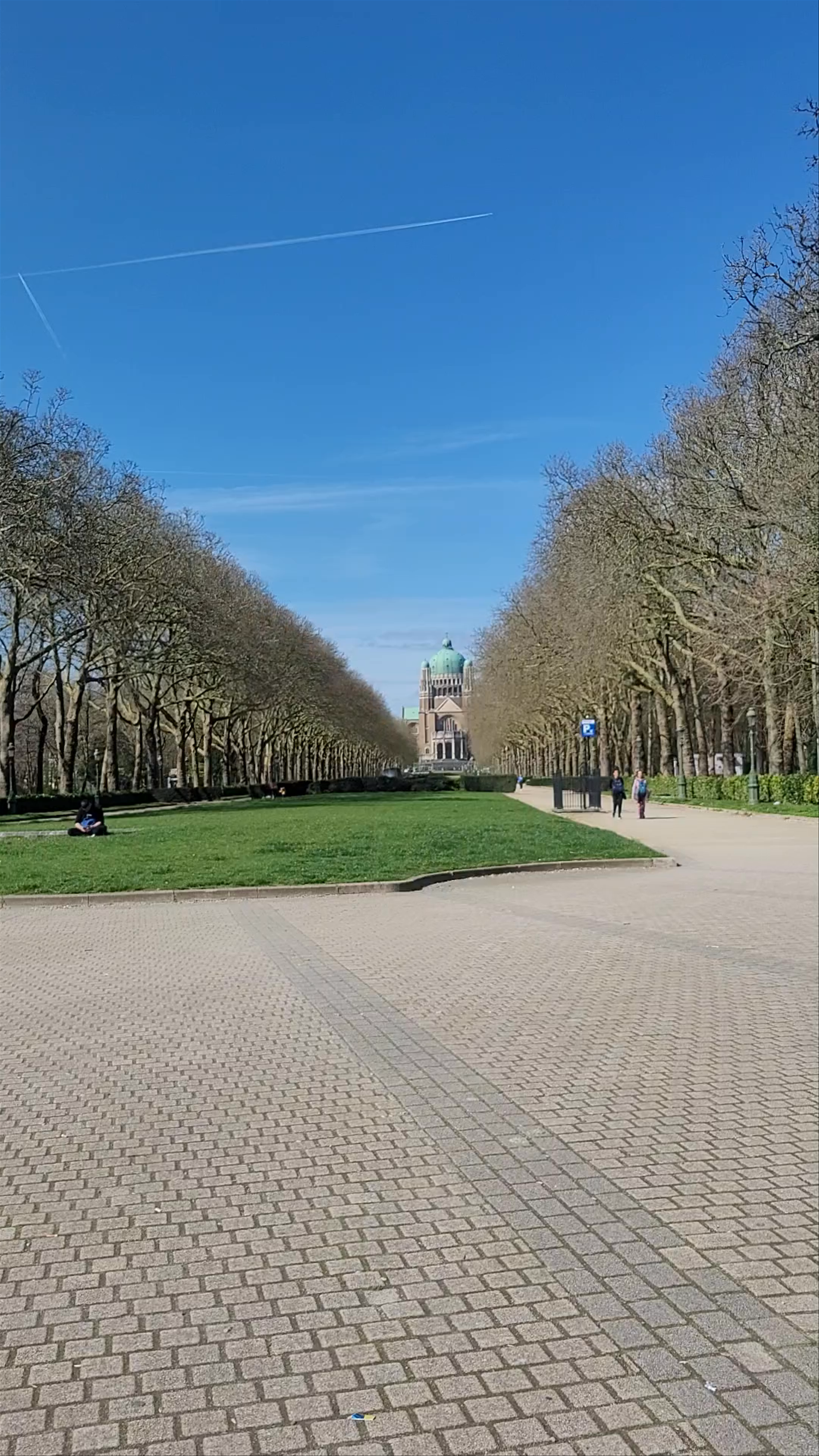 Sunlit Serenity at Parc Elisabeth, Koekelberg, Belgium
