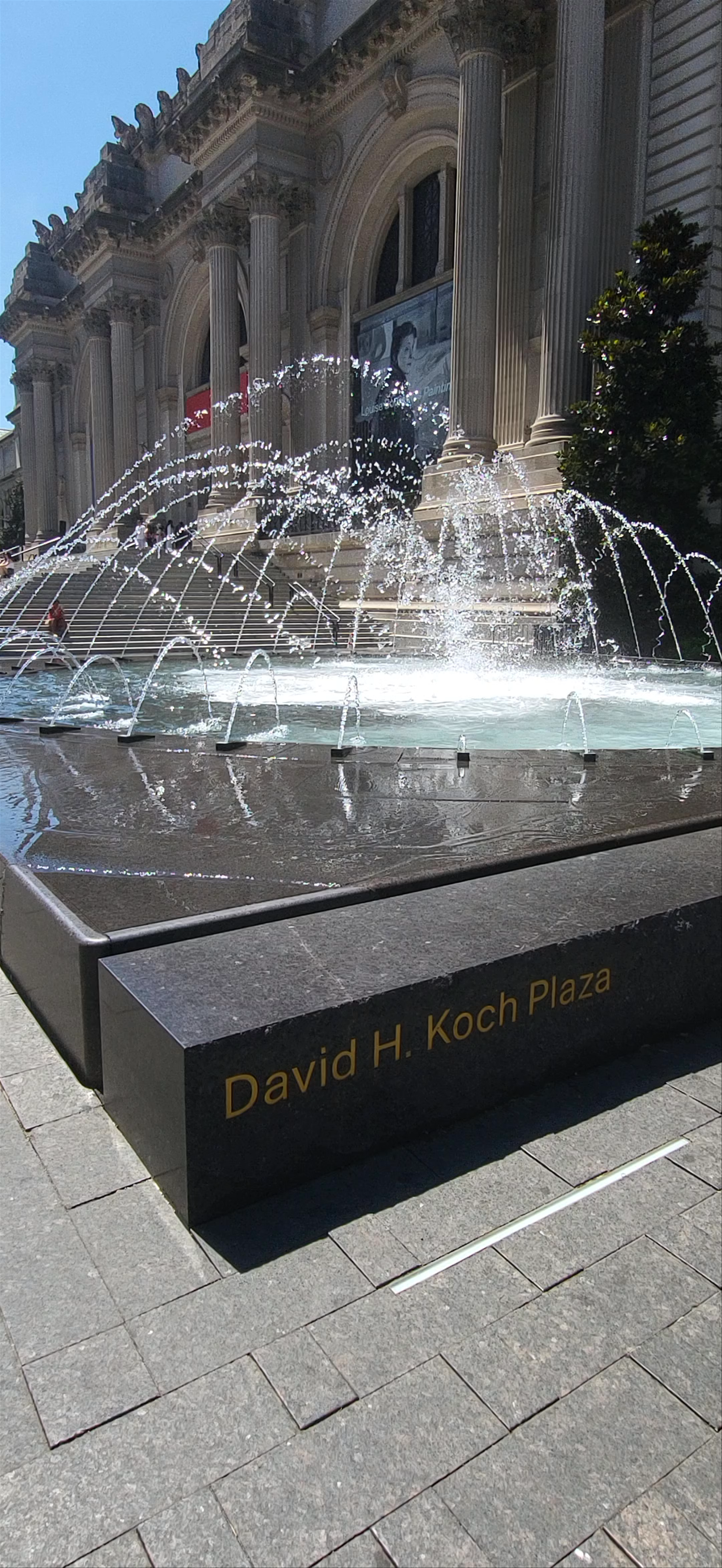 The Metropolitan Museum of Art Fountain at David H. Koch Plaza
