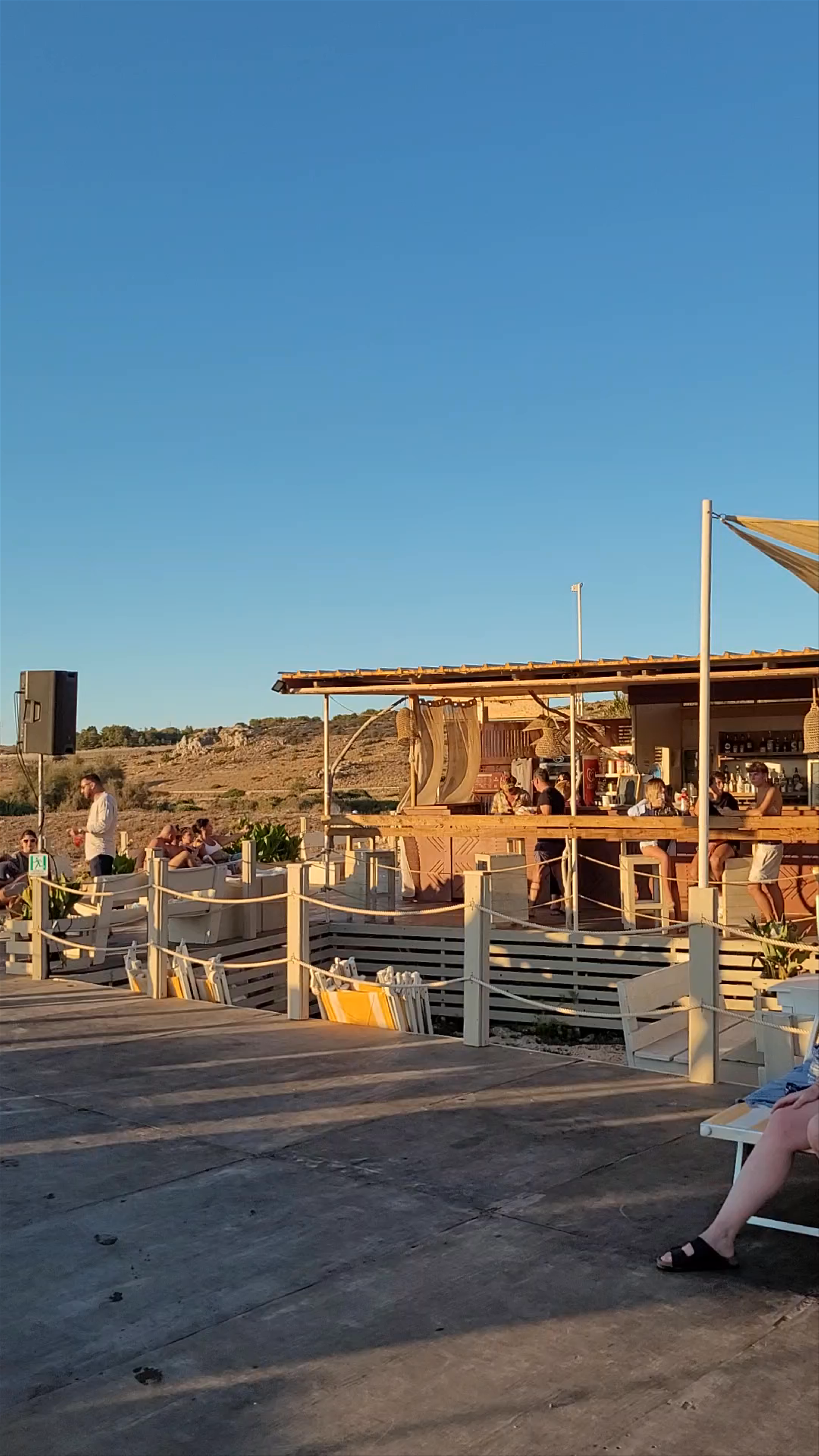 Sunset Vibes at Litos Porto Selvaggio Beach Bar, Nardò