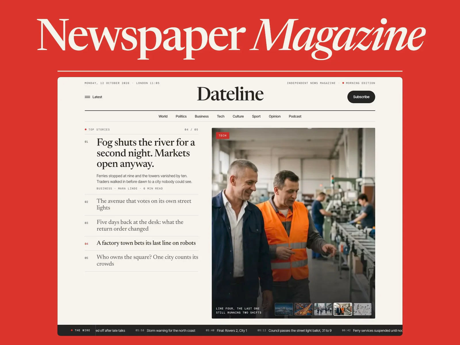 Newspaper Magazine