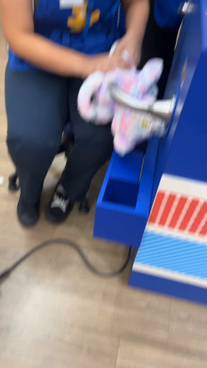 Build-A-Bear Workshop - Kitty getting stuffed - Toy Stores Near Me - Montebello, California